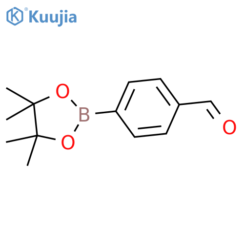 4-(4,4,5,5-Tetramethyl-1,3,2-dioxaborolan-2-yl)benzaldehyde structure