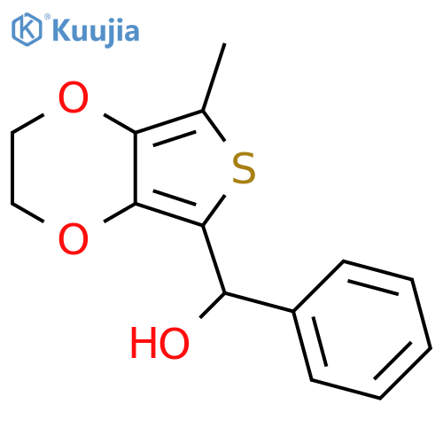 (7-METHYL-2,3-DIHYDROTHIENO[3,4-B][1,4]DIOXIN-5-YL)(PHENYL)METHANOL structure