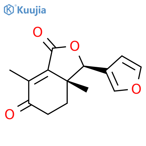 1,6-Isobenzofurandione,3-(3-furanyl)-3,3a,4,5-tetrahydro-3a,7-dimethyl-, (3R,3aR)- structure