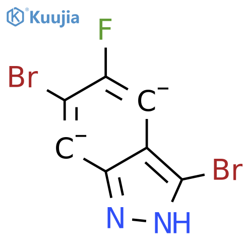 3,6-Dibromo-5-fluoro-1H-indazole structure