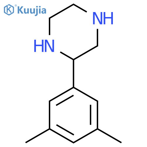 2-(3,5-Dimethylphenyl)piperazine structure
