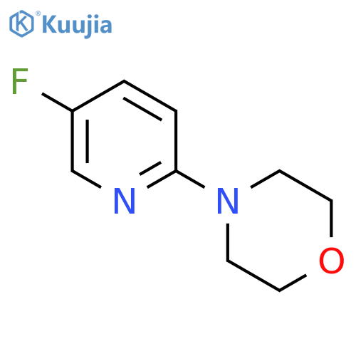 4-(5-Fluoropyridin-2-yl)morpholine structure