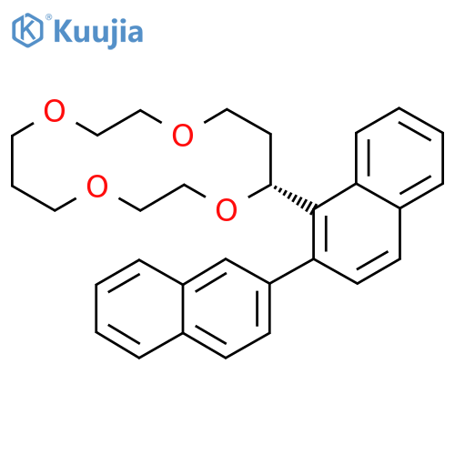 (R)-2,2'-BINAPHTHYL-14-CROWN-4 structure