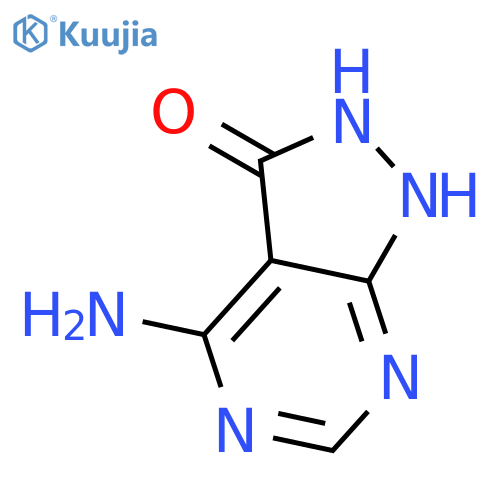 4-amino-1H,2H,3H-pyrazolo3,4-dpyrimidin-3-one structure