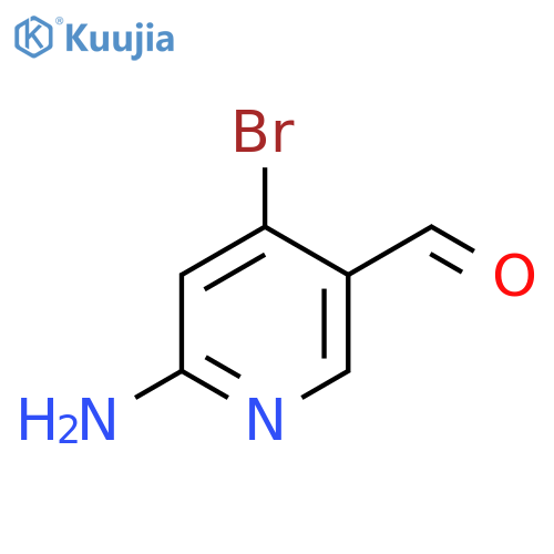 6-Amino-4-bromonicotinaldehyde structure