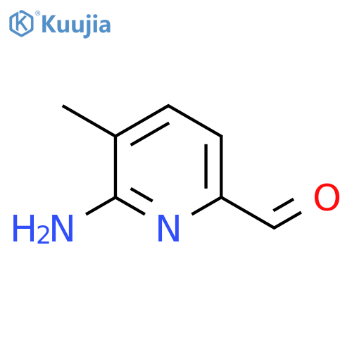 6-Amino-5-methylpicolinaldehyde structure