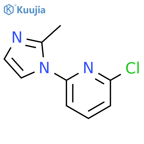 2-Chloro-6-(2-methyl-1h-imidazol-1-yl)pyridine structure