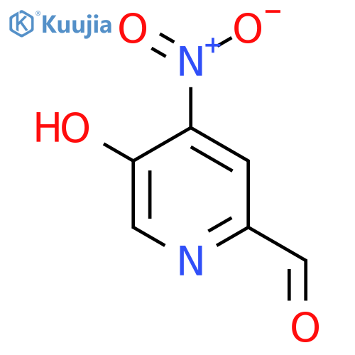 5-Hydroxy-4-nitropicolinaldehyde structure