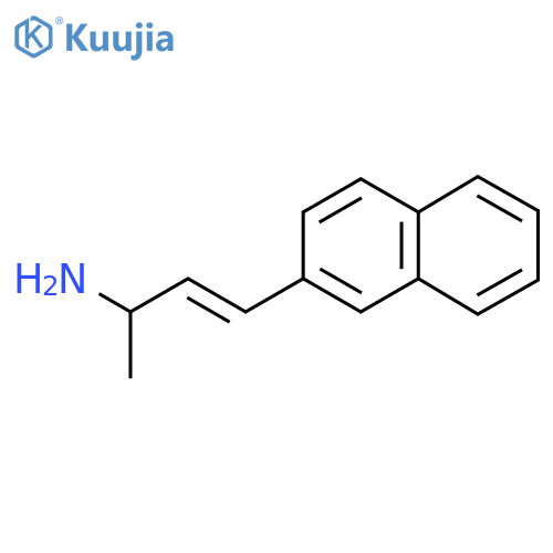 4-(naphthalen-2-yl)but-3-en-2-amine structure