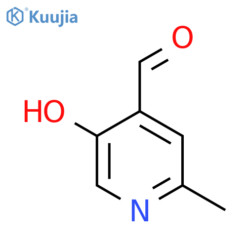 5-Hydroxy-2-methylisonicotinaldehyde structure