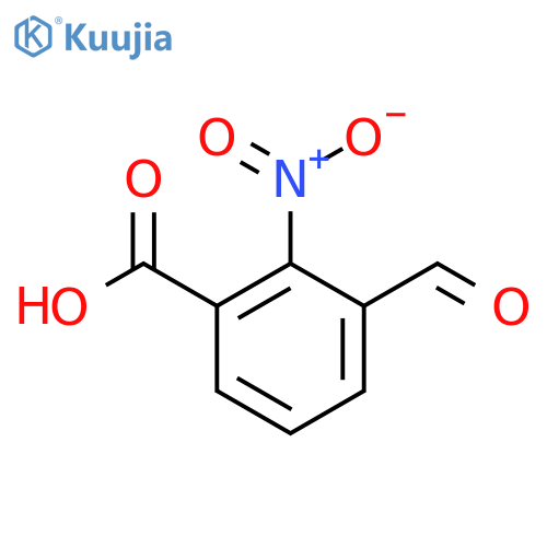 3-Formyl-2-nitrobenzoic acid structure