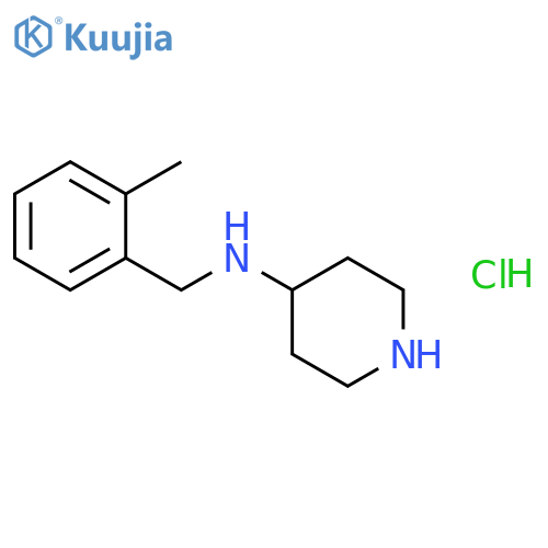 N-(2-Methylbenzyl)piperidin-4-amine hydrochloride structure