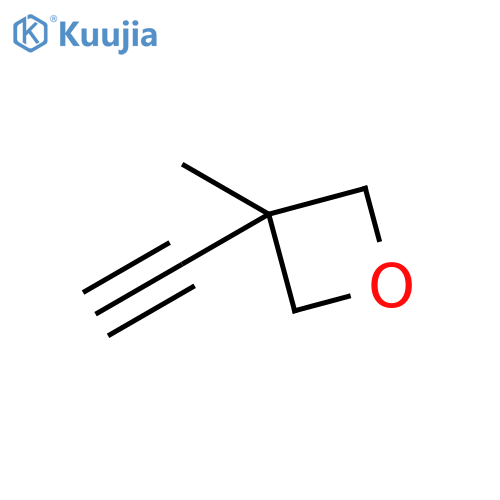 3-Ethynyl-3-methyloxetane structure