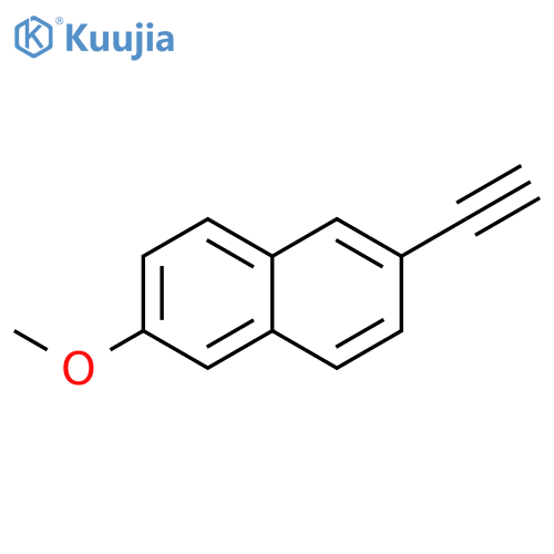 2-Ethynyl-6-methoxynaphthalene structure