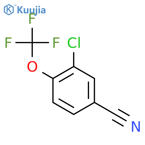 3-Chloro-4-(trifluoromethoxy)benzonitrile structure