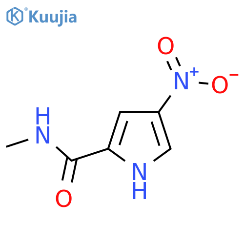 N-Methyl-4-nitro-1H-pyrrole-2-carboxamide structure