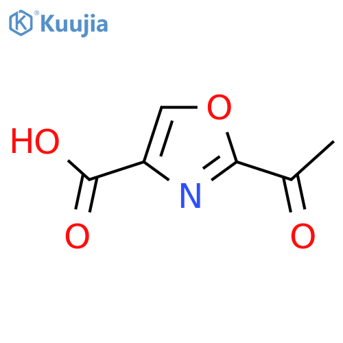 2-Acetyloxazole-4-carboxylic acid structure