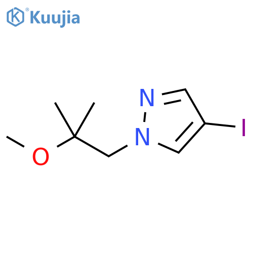 4-Iodo-1-(2-methoxy-2-methylpropyl)-1H-pyrazole structure