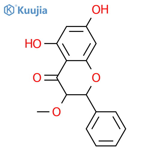 3,5,7-Trihydroxyflavanone; (2R,3R)-form, 3-Me ether structure