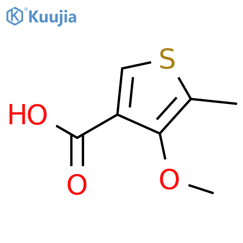 3-Thiophenecarboxylic acid, 4-methoxy-5-methyl- structure