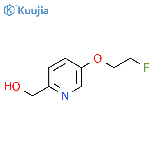 5-(2-fluoroethoxy)pyridin-2-ylmethanol structure