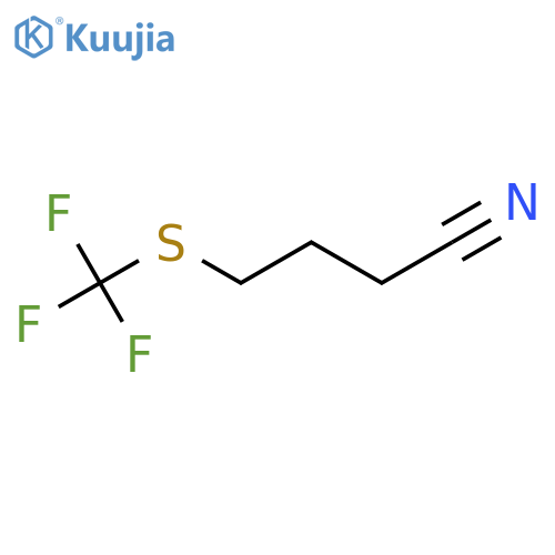 4-(Trifluoromethylthio)butyronitrile structure