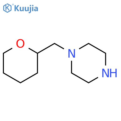 1-(oxan-2-yl)methylpiperazine structure