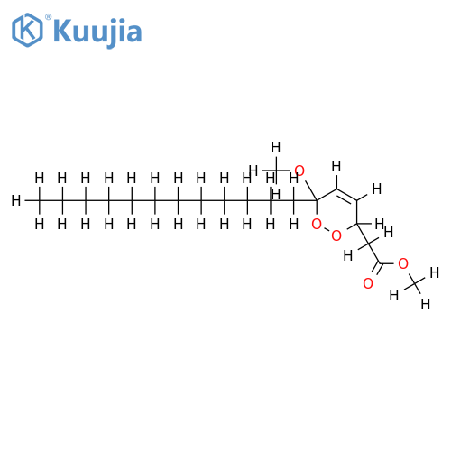 methyl (3S*,6S*)-3,6-epidioxy-6-methoxyoctadec-4-enoate structure
