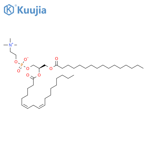 3,5,8-Trioxa-4-phosphahexacosa-14,17-dien-1-aminium,4-hydroxy-N,N,N-trimethyl-9-oxo-7-[[(1-oxohexadecyl)oxy]methyl]-, inner salt,4-oxide, [R-(Z,Z)]- (9CI) structure
