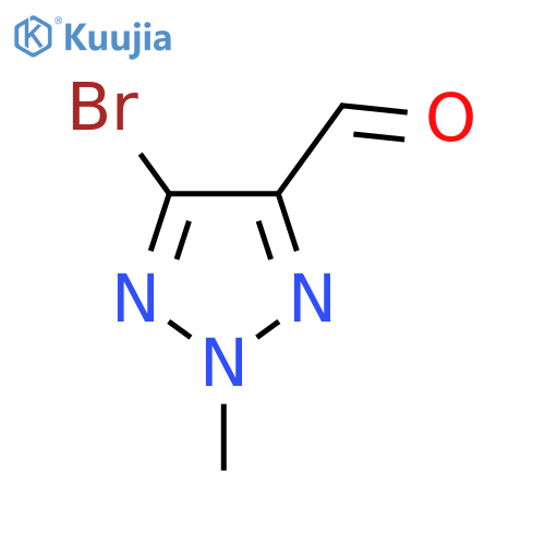 5-Bromo-2-methyl-2H-1,2,3-triazole-4-carbaldehyde structure