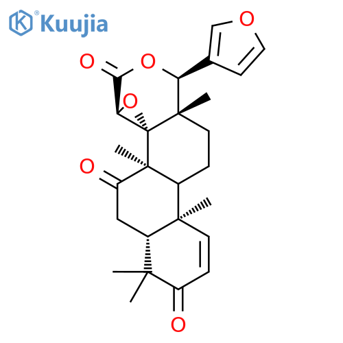 Oxireno[c]phenanthro[1,2-d]pyran-3,5,8(3aH,4bH,7H)-trione,1-(3-furanyl)-1,6,6a,10a,10b,11,12,12a-octahydro-4b,7,7,10a,12a-pentamethyl-,(1S,3aS,4aR,4bR,6aR,10aS,10bR,12aS)- structure