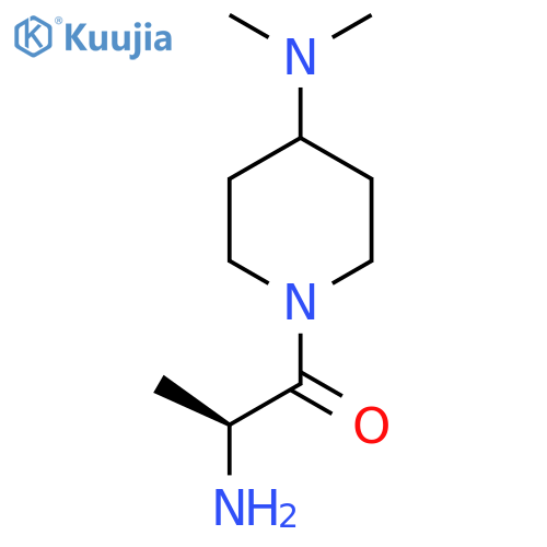 (S)-2-Amino-1-(4-dimethylamino-piperidin-1-yl)-propan-1-one structure