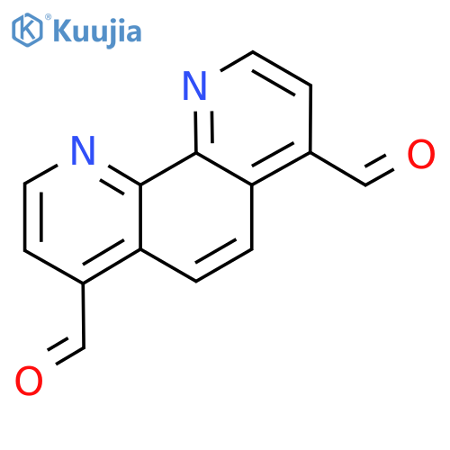 1,10-Phenanthroline-4,7-dicarbaldehyde structure