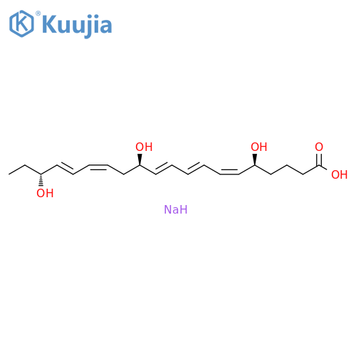 Resolvin E1 Sodium Salt structure