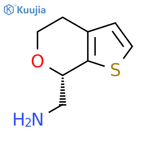 [(7s)-4h,5h,7h-Thieno[2,3-c]pyran-7-yl]methanamine structure