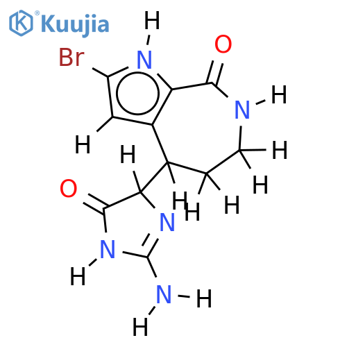 (-)-dihydrohymenialdisine structure