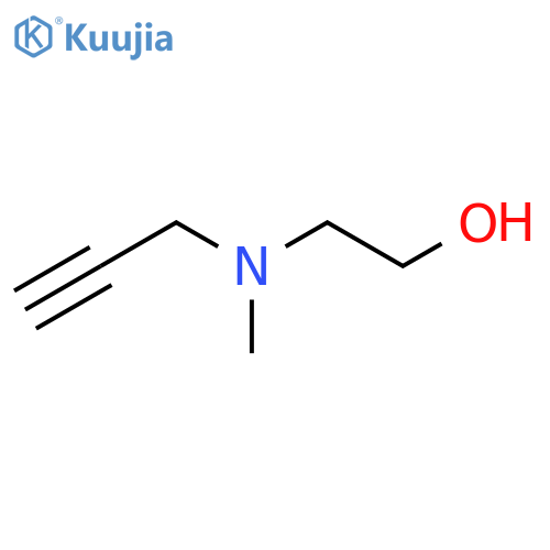 2-Methyl(prop-2-yn-1-yl)aminoethan-1-ol structure