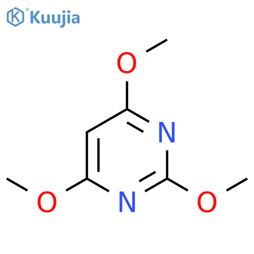 2,4,6-Trimethoxypyrimidine structure