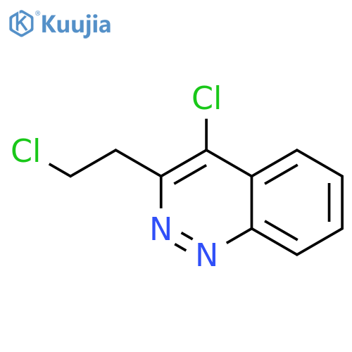 4-Chloro-3-(2-chloroethyl)cinnoline structure