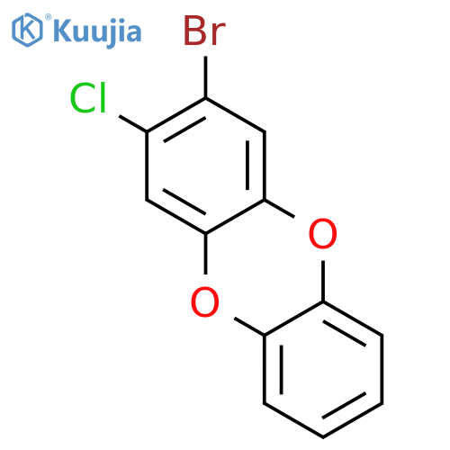Dibenzo[b,e][1,4]dioxin,2-bromo-3-chloro- structure