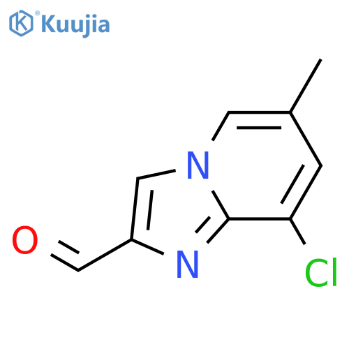 8-chloro-6-methyl-imidazo1,2-apyridine-2-carbaldehyde structure