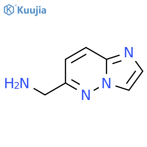 {imidazo[1,2-b]pyridazin-6-yl}methanamine structure
