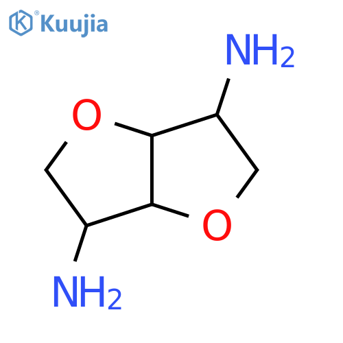 Hexahydrofuro[3,2-b]furan-3,6-diamine structure