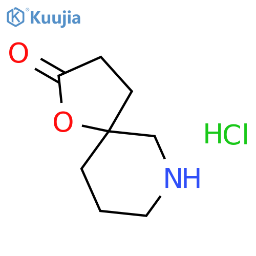 1-oxa-9-azaspiro[4.5]decan-2-one;hydrochloride structure