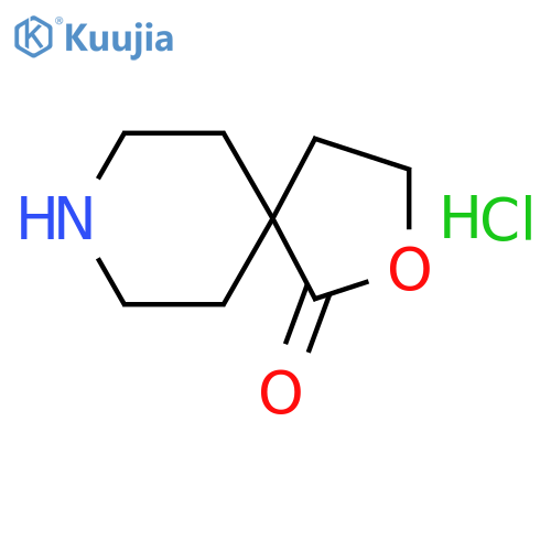 2-Oxa-8-azaspiro[4.5]decan-1-one hydrochloride structure