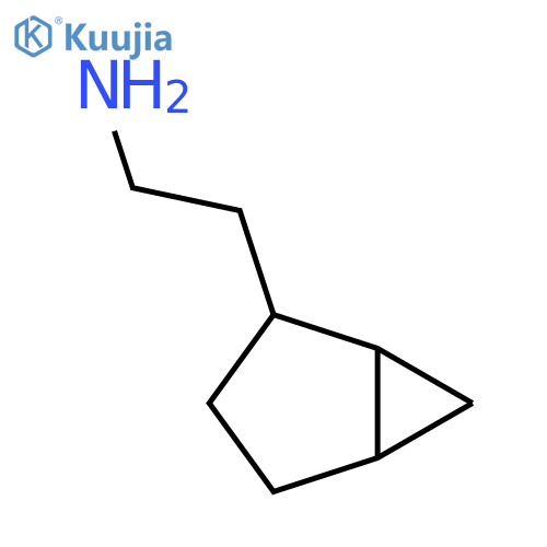 2-{Bicyclo[3.1.0]hexan-2-yl}ethan-1-amine structure