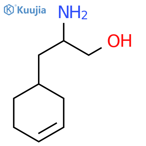2-amino-3-(cyclohex-3-en-1-yl)propan-1-ol structure