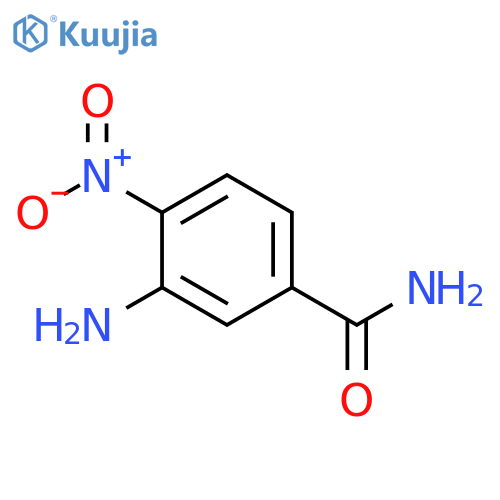 3-Amino-4-nitrobenzamide structure