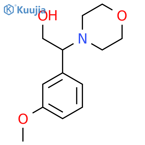 2-(3-Methoxyphenyl)-2-morpholinoethanol structure