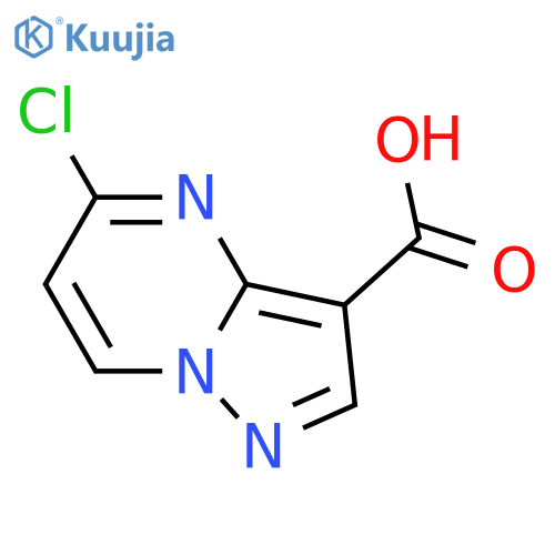 5-Chloropyrazolo[1,5-a]pyrimidine-3-carboxylic acid structure